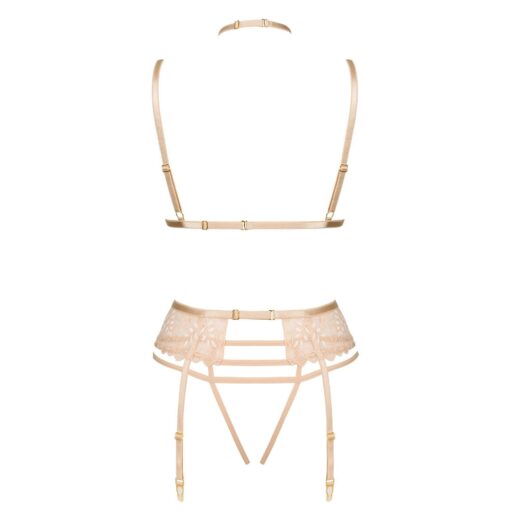 CONJUNTO DE 3 PEÇAS NOEMI NUDE BEAUTY NIGHT FASHION - Image 4