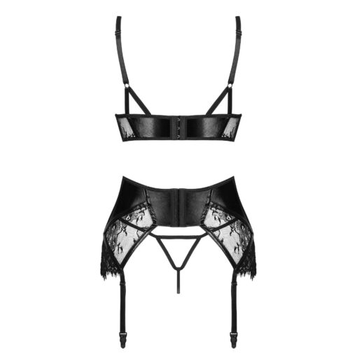 CONJUNTO DE 3 PEÇAS LEONELA PRETO BEAUTY NIGHT FASHION - Image 4