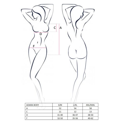 BODY ADARA PRETO PASSION - Image 2