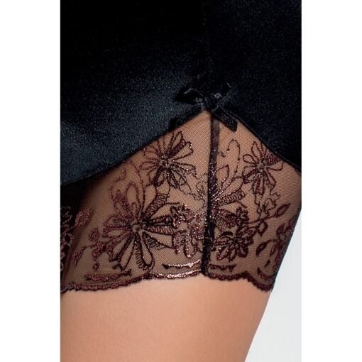 CAMISA DE NOITE E TANGA BRIDA PRETO PASSION - Image 3