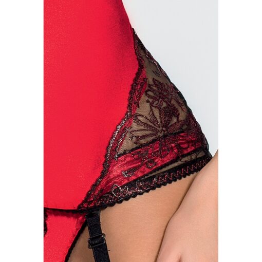 CORPETE E TANGA BRIDA VERMELHO PASSION - Image 4