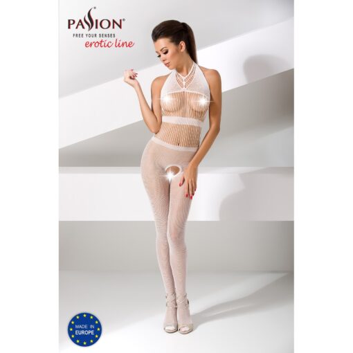 CATSUIT BS048 BRANCO EROTIC LINE PASSION