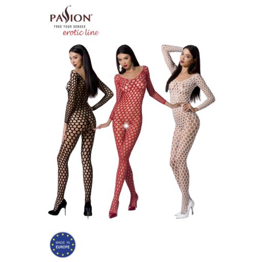 CATSUIT BS077 PRETO EROTIC LINE PASSION - Image 3