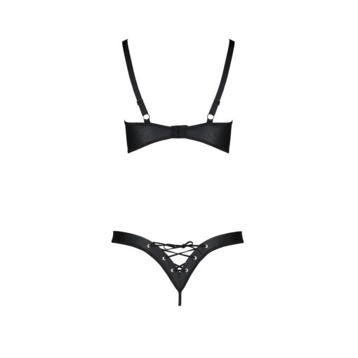 CONJUNTO DE 2 PEÇAS CELIN BIKINI PRETO TAMANHO QUEEN PASSION - Image 4