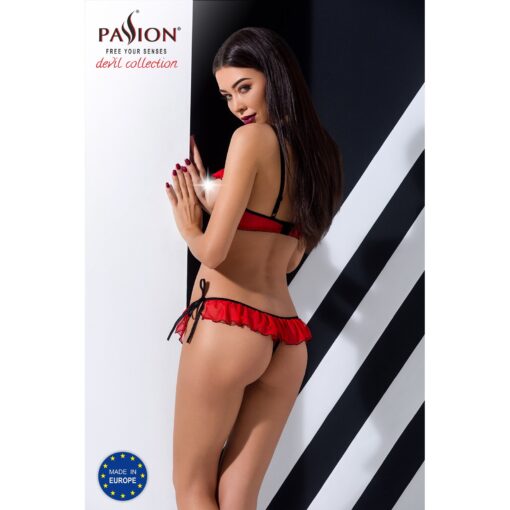 CONJUNTO DE 2 PEÇAS CHERRY VERMELHO DEVIL COLLECTION PASSION - Image 2