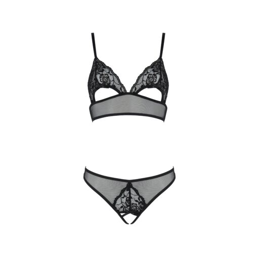 CONJUNTO DE 2 PEÇAS CHRISTA PRETO EROTIC LINE PASSION - Image 3