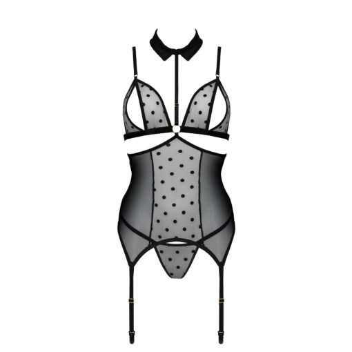 CORPETE E TANGA DOMINICA PRETO DEVIL COLLECTION PASSION - Image 3