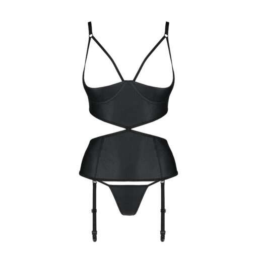 CORPETE E TANGA JANNIES PRETO PASSION - Image 4