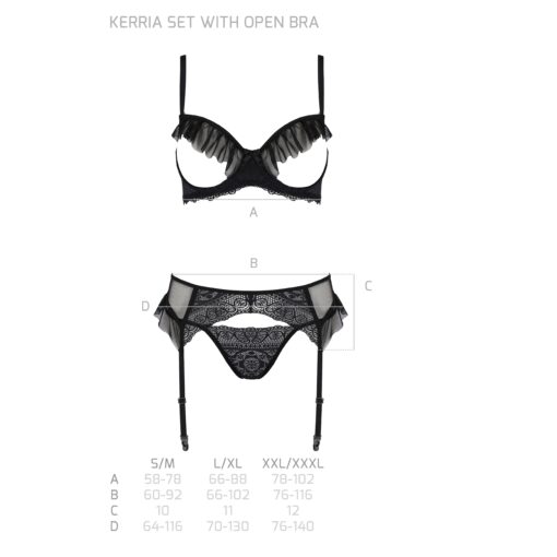 CONJUNTO DE 3 PEÇAS KERRIA PRETO ECO COLLECTION PASSION - Image 6