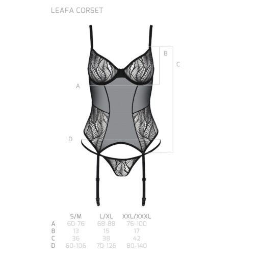 CORPETE E TANGA LEAFA PRETO ECO COLLECTION PASSION - Image 5