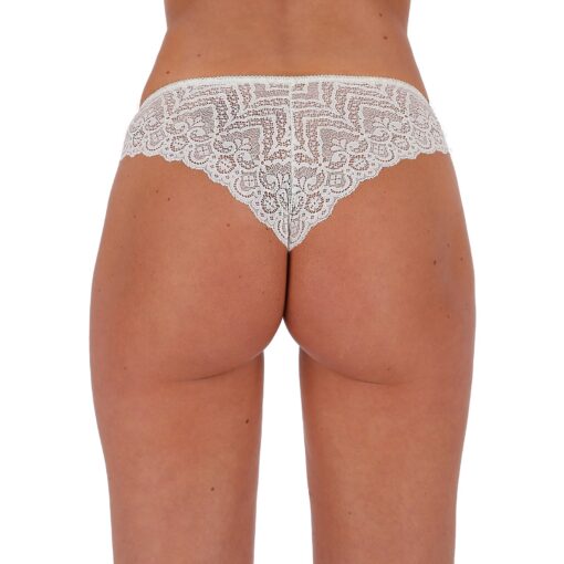 TANGA COM ABERTURA LYRIA BRANCO PASSION - Image 5