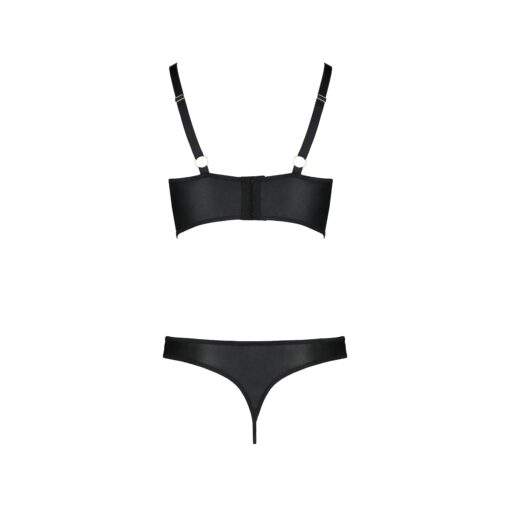 CONJUNTO DE 2 PEÇAS MALWIA BIKINI PRETO TAMANHO QUEEN PASSION - Image 4