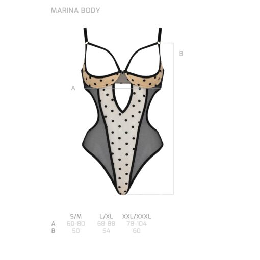 BODY MARINA BEGE DEVIL COLLECTION PASSION - Image 5