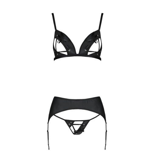 CONJUNTO DE 3 PEÇAS MILEY PRETO PASSION - Image 4