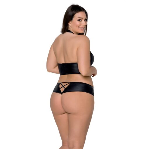 CONJUNTO DE 2 PEÇAS NANCY BIKINI PRETO TAMANHO QUEEN PASSION - Image 2