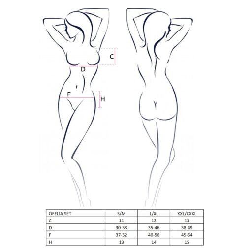 CONJUNTO DE 3 PEÇAS OFELIA BRANCO PASSION - Image 2
