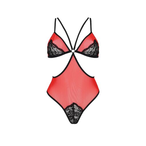 BODY PEONIA VERMELHO EROTIC LINE PASSION - Image 3