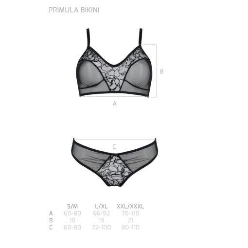 CONJUNTO DE 2 PEÇAS PRIMULA BIKINI PRETO ECO COLLECTION PASSION - Image 5