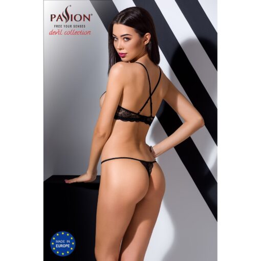 BODY QUENTRIS BIKINI PRETO DEVIL COLLECTION PASSION - Image 2