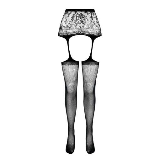 COLLANTS COM EFEITO DE LIGAS S028 BRANCAS EROTIC LINE PASSION - Image 5