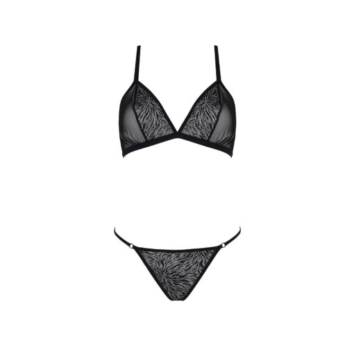 CONJUNTO DE 2 PEÇAS SELAGINELLA BIKINI PRETO ECO COLLECTION PASSION - Image 3
