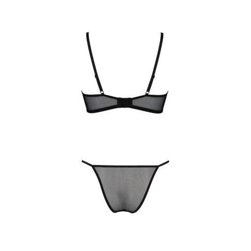 CONJUNTO DE 2 PEÇAS SELAGINELLA BIKINI PRETO ECO COLLECTION PASSION - Image 4