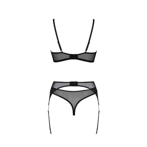 CONJUNTO DE 3 PEÇAS SELAGINELLA PRETO ECO COLLECTION PASSION - Image 4