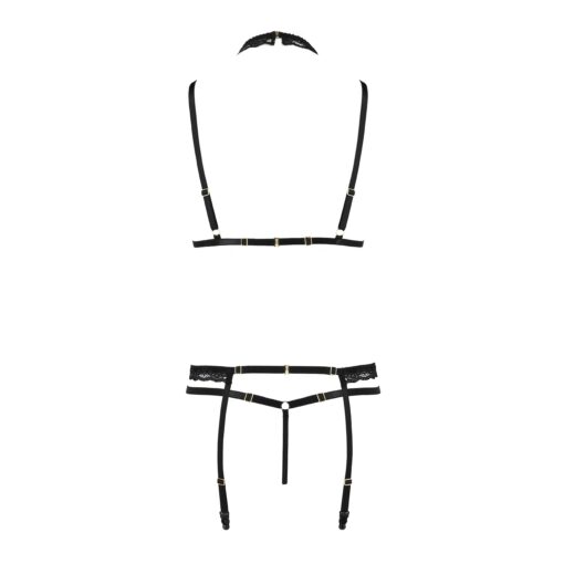 CONJUNTO DE 4 PEÇAS  SHELLY PRETO DEVIL COLLECTION PASSION - Image 4