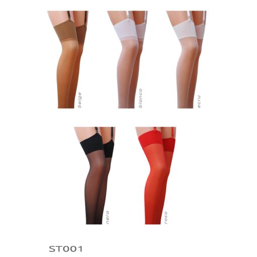 MEIAS DE LIGAS ST001 CREME (17 DEN) PASSION - Image 3