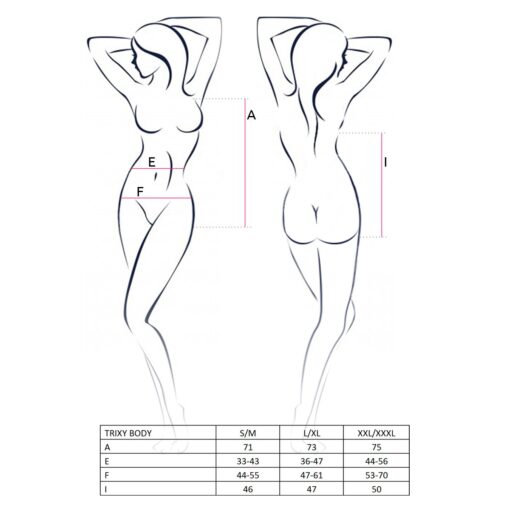 BODY TRIXY PRETO PASSION - Image 2