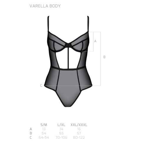 BODY VARELLA PRETO ECO PASSION - Image 5