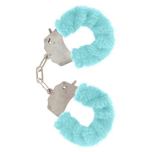 ALGEMAS COM PELÚCIA FURRY FUN AZUL CLARO TOYJOY - Image 2