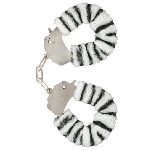 ALGEMAS COM PELÚCIA FURRY FUN ZEBRA TOYJOY - Image 5