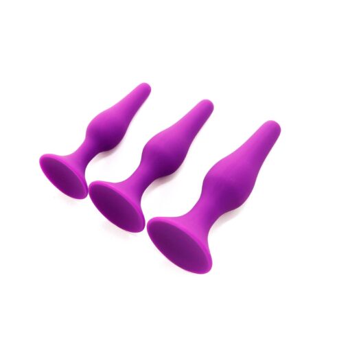 CONJUNTO PARA TREINO ANAL ROXO INTIMEN - Image 2