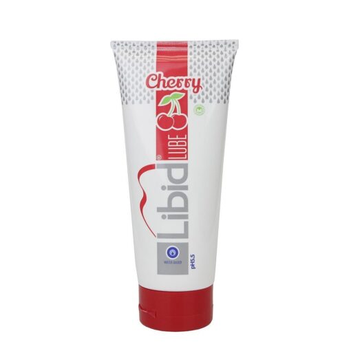LUBRIFICANTE À BASE DE ÁGUA COM AROMA A CEREJA LIBID LUBE 200ML - Image 2