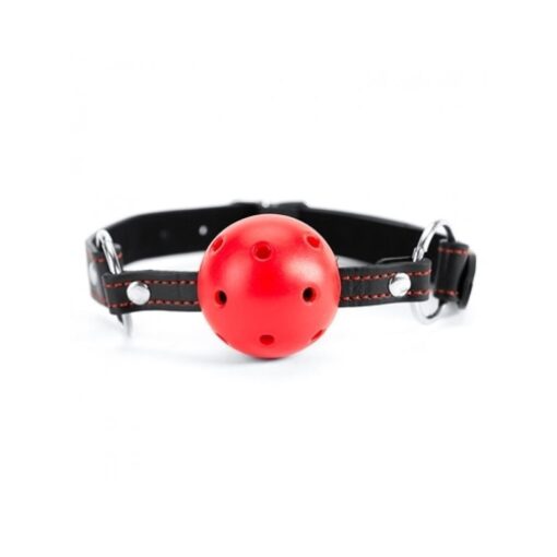 MORDAÇA RESPIRÁVEL RED HEART BALL ARGUS FETISH ARGUS TOYS - Image 3