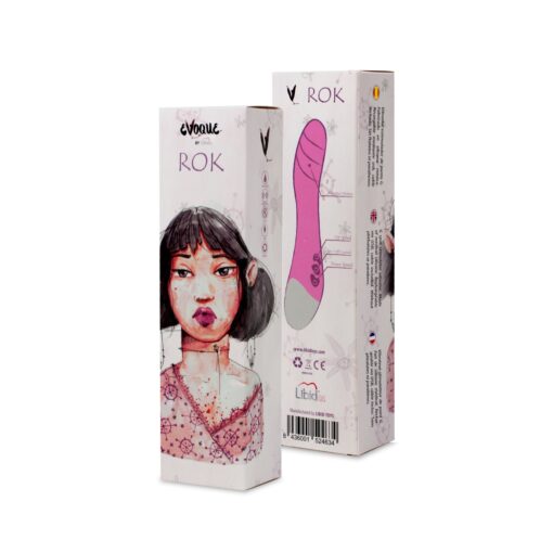 VIBRADOR ROK ROSA EVOQUE - Image 3