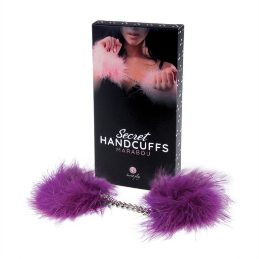 ALGEMAS COM PLUMAS MARABU ROXAS SECRET PLAY - Image 4