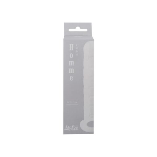 MANGA COM EXTENSÃO PARA O PÉNIS HOMME LONG BRANCO LOLA GAMES 11-15CM - Image 3