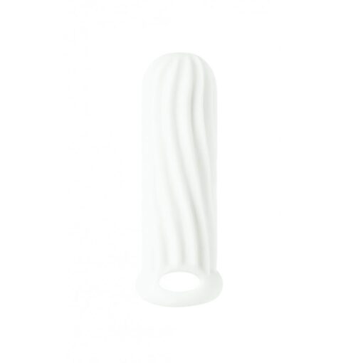 MANGA COM EXTENSÃO PARA O PÉNIS HOMME WIDE BRANCO LOLA GAMES 11-15CM - Image 3