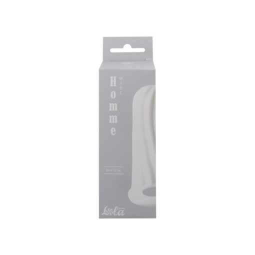 MANGA PARA O PÉNIS HOMME WIDE BRANCO LOLA GAMES 9-12CM - Image 3