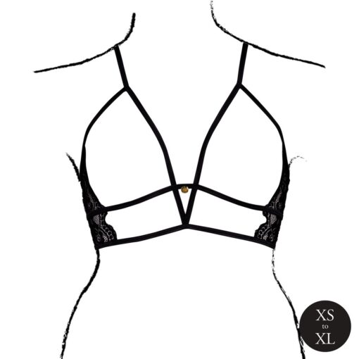 SUTIÃ TRIANGLE COM RENDA PRETO LE DÉSIR - Image 4