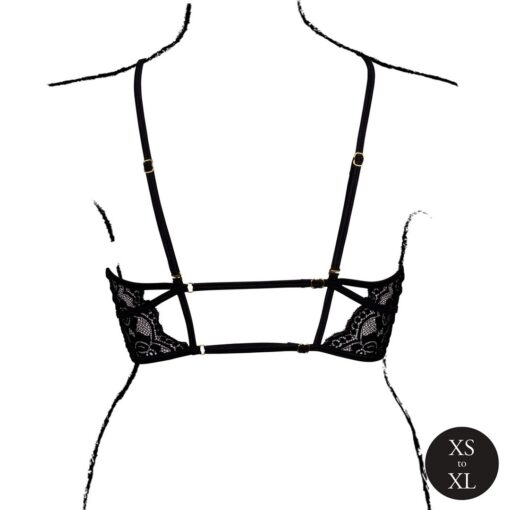 SUTIÃ TRIANGLE COM RENDA PRETO LE DÉSIR - Image 5