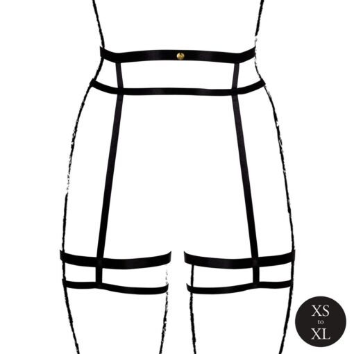 CINTO DE LIGAS DOUBLE STRAP PRETO LE DÉSIR - Image 4