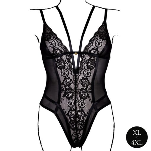 BODY WIRELESS LACE PRETO TAMANHO QUEEN LE DÉSIR - Image 4