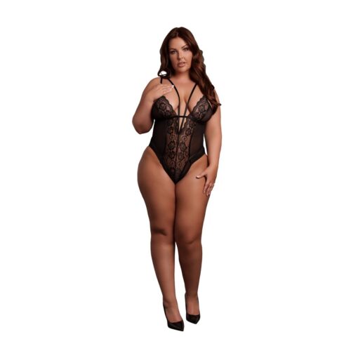 BODY WIRELESS LACE PRETO TAMANHO QUEEN LE DÉSIR - Image 6