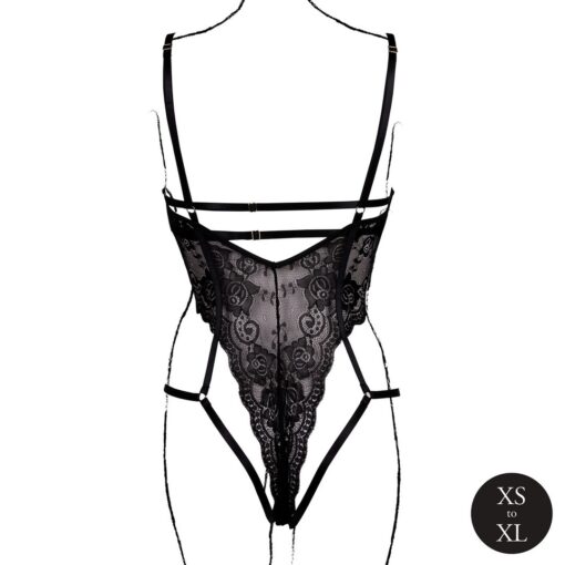 BODY LACE UNDERWIRED PRETO LE DÉSIR - Image 5