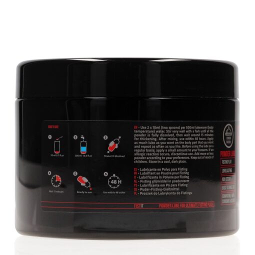 LUBRIFICANTE EM PÓ POWDER LUBE 16.2 OZ 460 GR FIST IT - Image 2