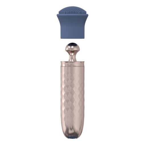 VIBRADOR THE THRILL10 SPEED INTERCHANGEABLE AZUL LOVELINE - Image 3
