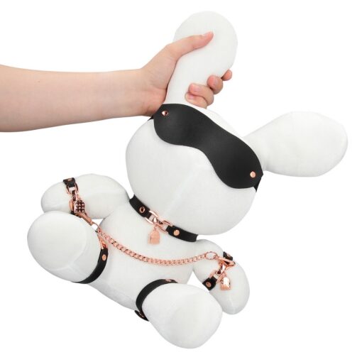 COELHO GRANDE BONDAGE AVELUDADO BRANCO S-LINE - Image 6